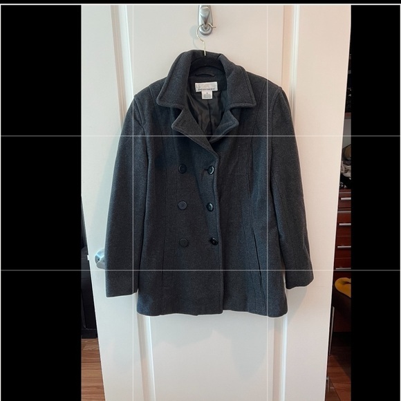 JONES NEW YORKSPORT Wool Blend Coat - Picture 1 of 16